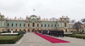 LIVE // Ceremonia oficială de întâmpinare a Maiei Sandu la Kiev